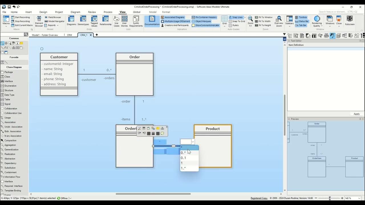software_ideas's tweet card. Sharing Elements Between Diagrams in Software Ideas Modeler