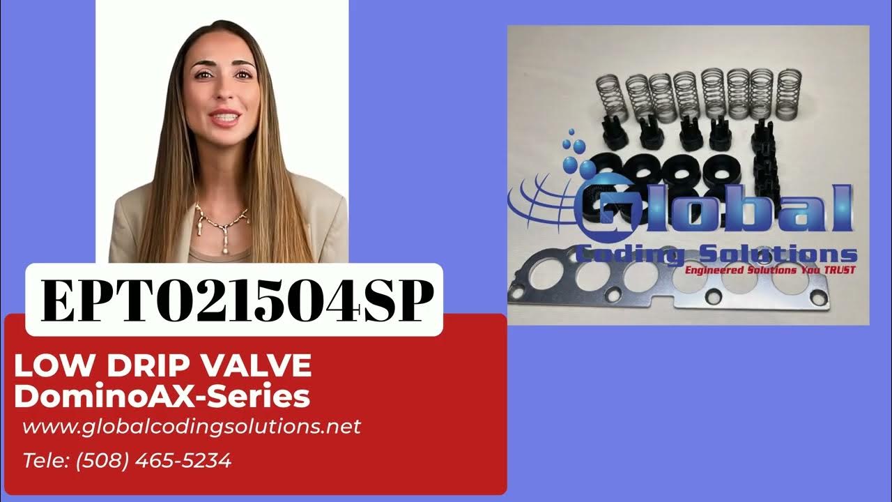 CodingGlobal's tweet card. EPT021504SP LOW DRIP VALVE TYPE 5 SPARE AX Series,