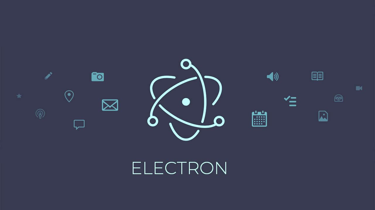 ComputerTrick's tweet card. Electron is a framework for creating native applications with web technologies like HTML, CSS and JavaScript.