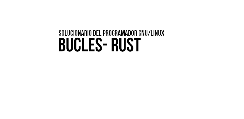 RevistaROOR's tweet card. Bucles en Rust