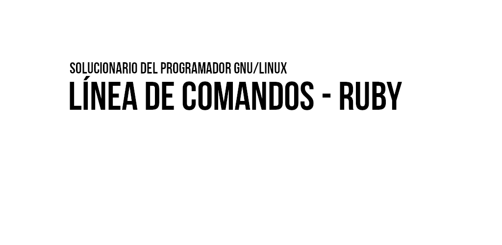RevistaROOR's tweet card. Parámetros Línea de Comandos. Ruby