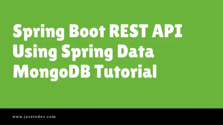 spbootdeveloper's tweet card. Learn how to create a Spring Boot REST API using Spring Data MongoDB. This tutorial provides detailed steps and best practices for integrating MongoDB with your Spring Boot application.