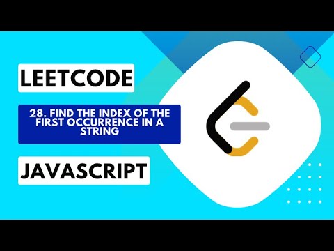 codingmypath's tweet card. 28. Find the Index of the first Occurrence in a string LeetCode...