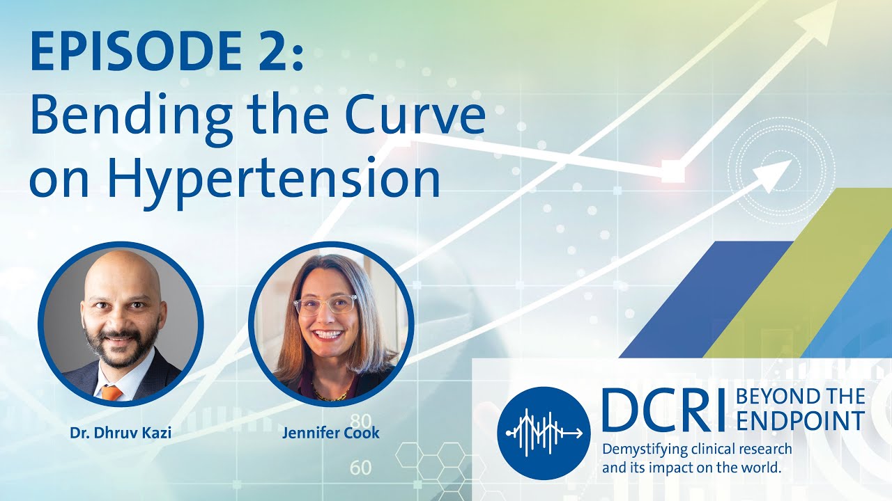 DCRINews's tweet card. Bending the Curve on Hypertension