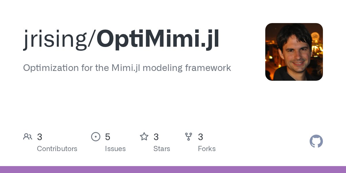 optimistic_dev's tweet card. Optimization for the Mimi.jl modeling framework. Contribute to jrising/OptiMimi.jl development by creating an account on GitHub.