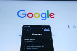 aspprogrammer's tweet card. Google Search's market dominance is growing as ChatGPT's web traffic falters