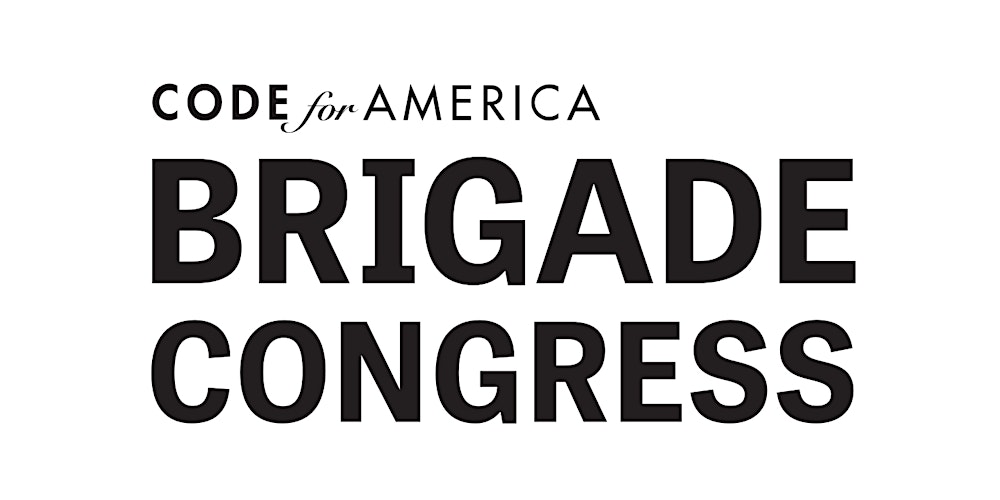 codeforamerica's tweet card. Join us for our fourth annual Brigade Congress! Engage, learn, and share your experience with civic technology volunteers across the country
