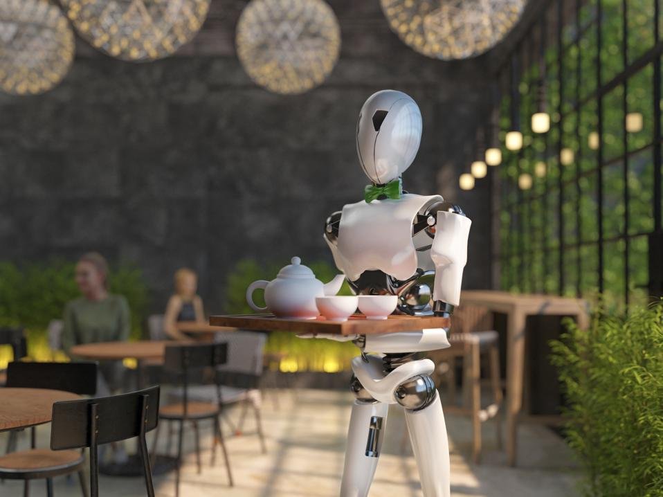 MooreMicah42007's tweet card. Hey there! Have you noticed how restaurants are getting super tech-savvy these days? It's allthanks to cool innovations like Artificial Intelligence (A.I.) and robotics. While these two oftenget...