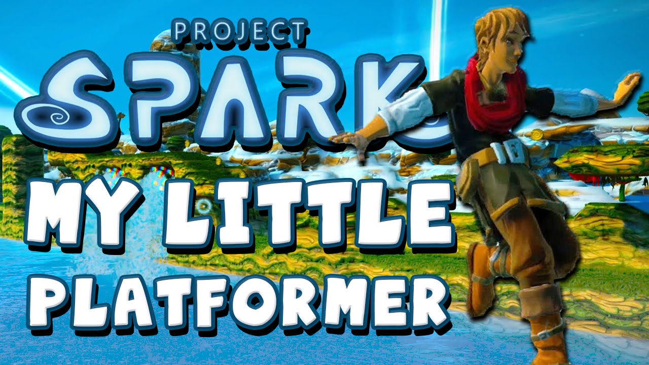 Tomi_Tapio's tweet card. Project Spark: My Little 2D Platformer