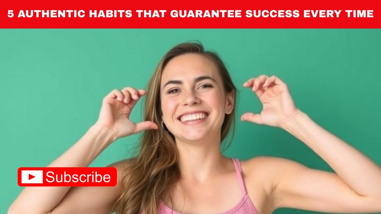 sensationalmo4u's tweet card. 5 Authentic Habits That Guarantee Success Every Time