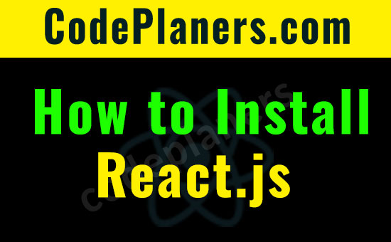 codeplaners's tweet card. In our blog, we clearly explained two ways to setup React.js . To Install React.js on your Windows system, follow these steps.