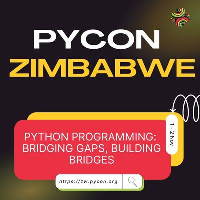 ronn_zw's tweet card. An annual gathering for python programming users and enthusiasts in Zimbabwe. The event brings together Data scientists, recruiter, software engineer, software developers, students and many more