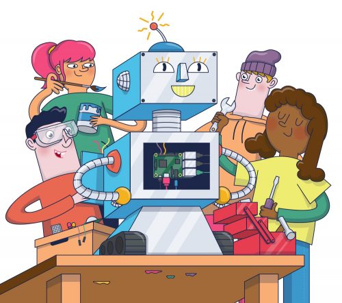 CoderDojo's tweet card. Here's a list for you of some of our free projects and resources that digital makers of all ages and experience levels can explore at home!