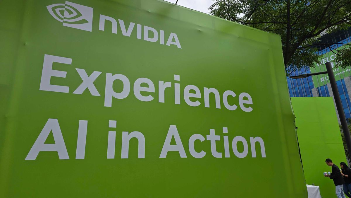 techradar's tweet card. Nvidia dominates AI accelerators, but slowing growth and competition loom