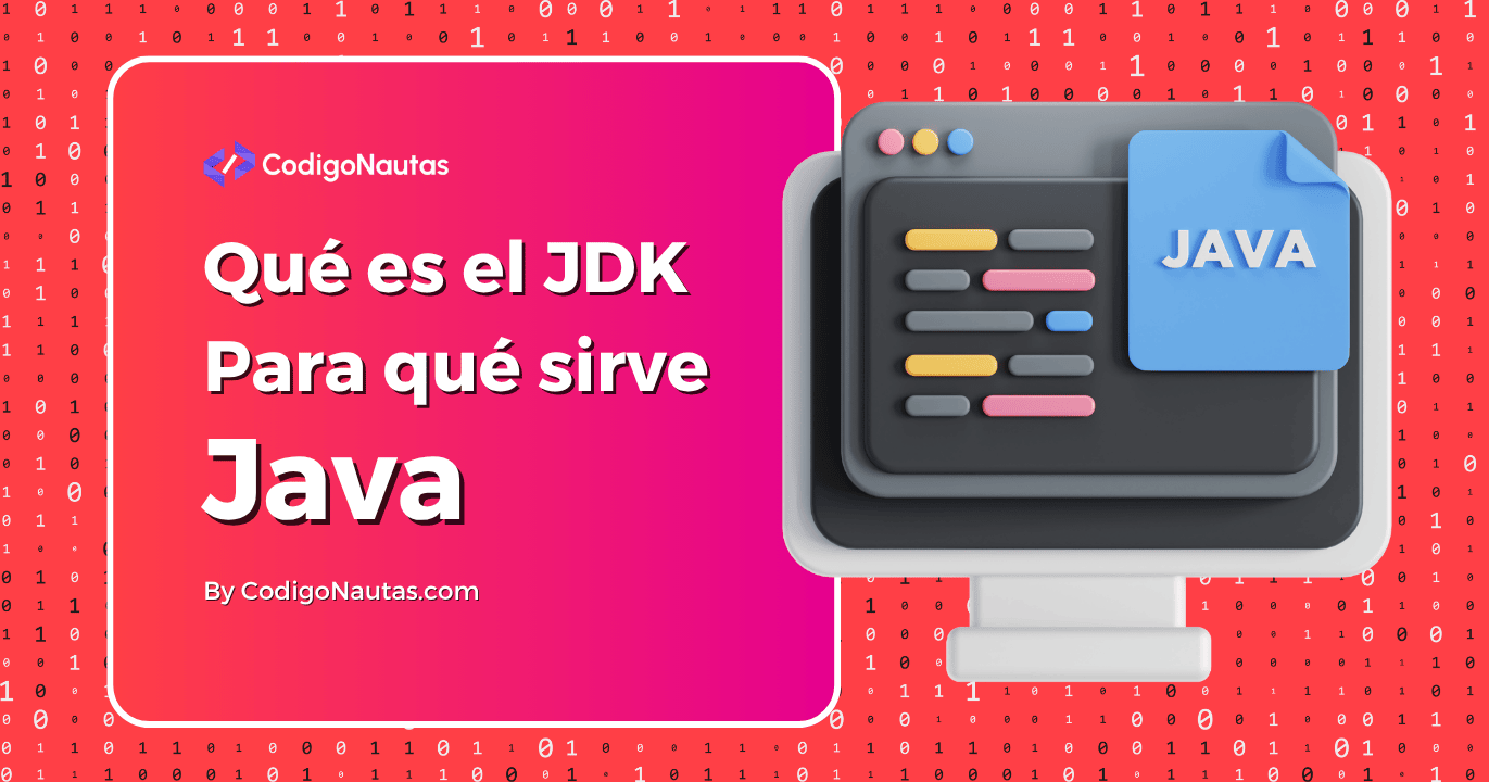 CodigoNautas's tweet card. Descubre qué es JDK (Java Development Kit) y para qué sirve en el desarrollo de software. Aprende sobre sus componentes, JRE, JVM y cómo instalarlo.