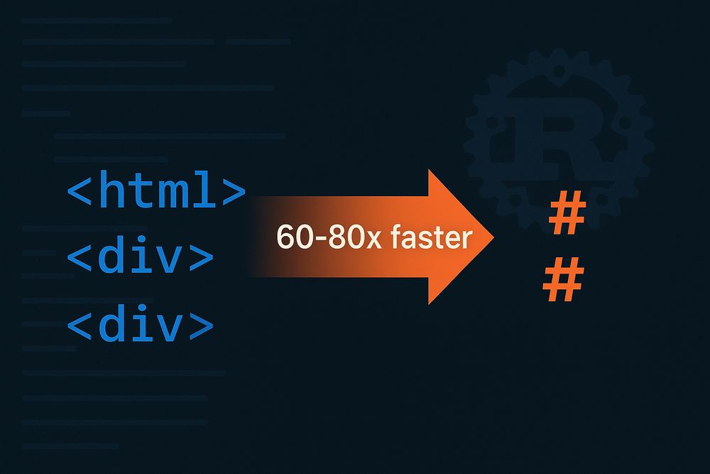 selfdevelop2019's tweet card. html-to-markdown v2はRust実装により従来の60-80倍の高速化を実現。CommonMark準拠、hOCR対応、インライン画像抽出など実用的な機能を搭載。大量のドキュメント処理やOCR出力の変換に最適なライブラリを解説します。
