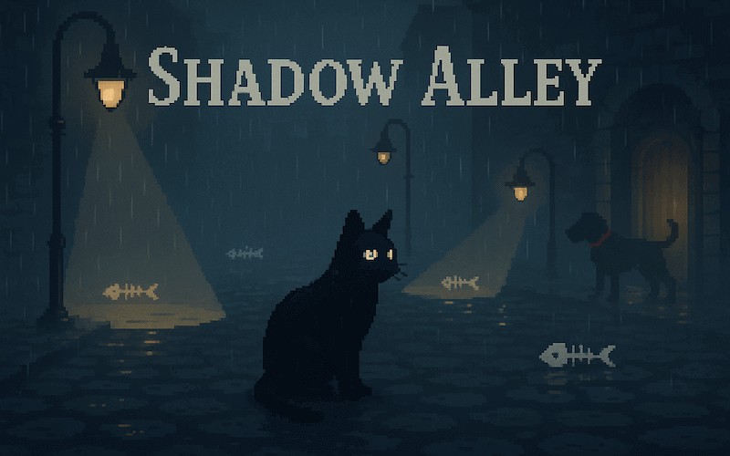 KisimediaDE's tweet card. Shadow Alley