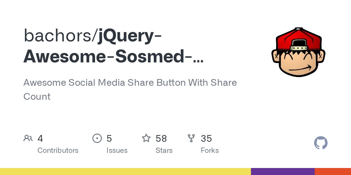 usejquery's tweet card. Awesome Social Media Share Button With Share Count - bachors/jQuery-Awesome-Sosmed-Share-Button