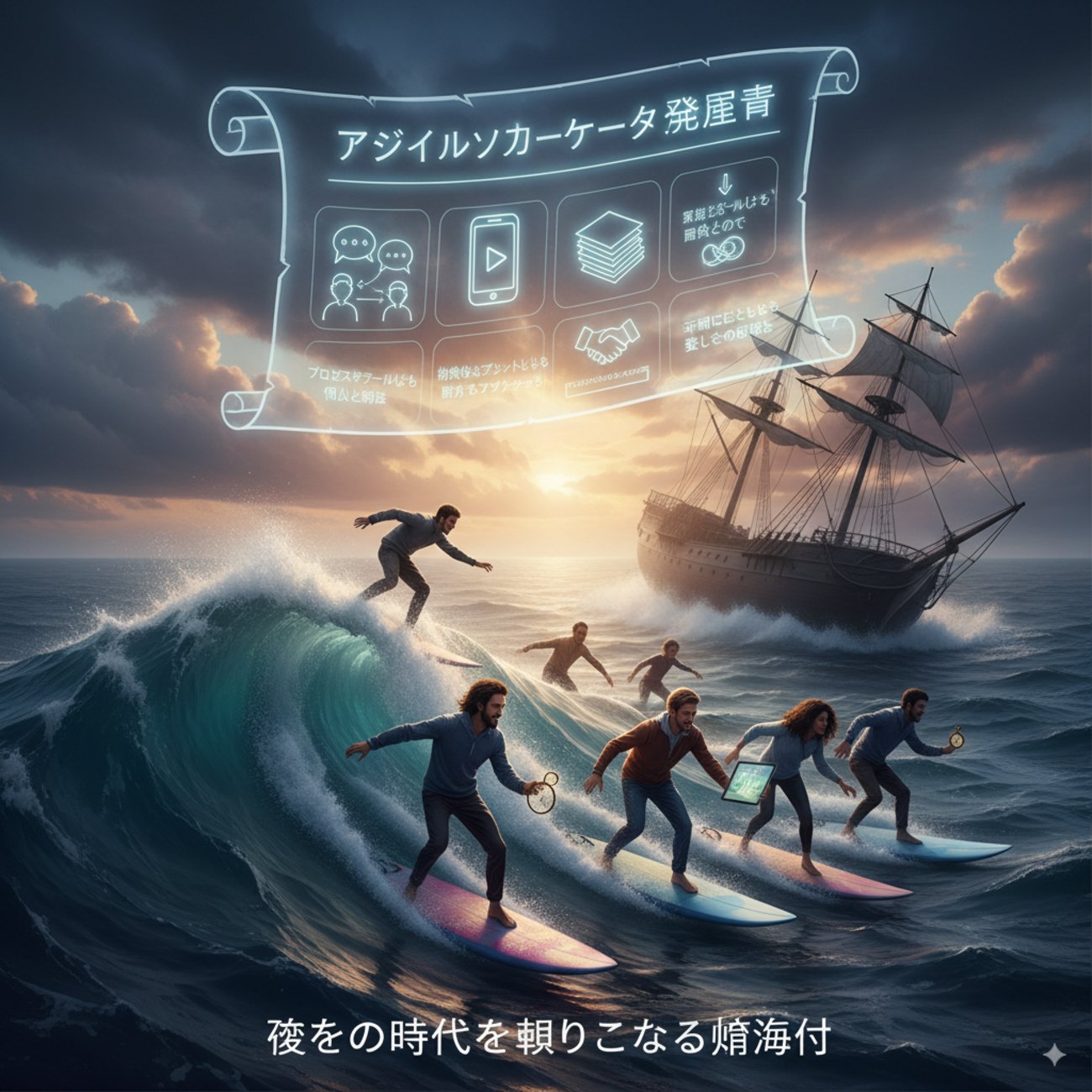 X_okpy's tweet card. 🚀 アジャイル(Agile)、予測不能な変化の波に乗り遅れていませんか？ 📝 TL;DR (3行で要約) アジャイルとは、不確実性の高い環境で変化に俊敏に対応するための働き方であり、哲学です。顧客に価値ある成果物をより速く、継続的に届ける必要があるときに用いられ、硬直した計画よりも対話と協調、そして柔軟性を重視すること…
