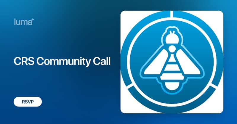 CoreRuleSet's tweet card. A video call where the CRS dev team gets to meet their community face-to-face. A place for information exchange and questions for both newbies and experienced…