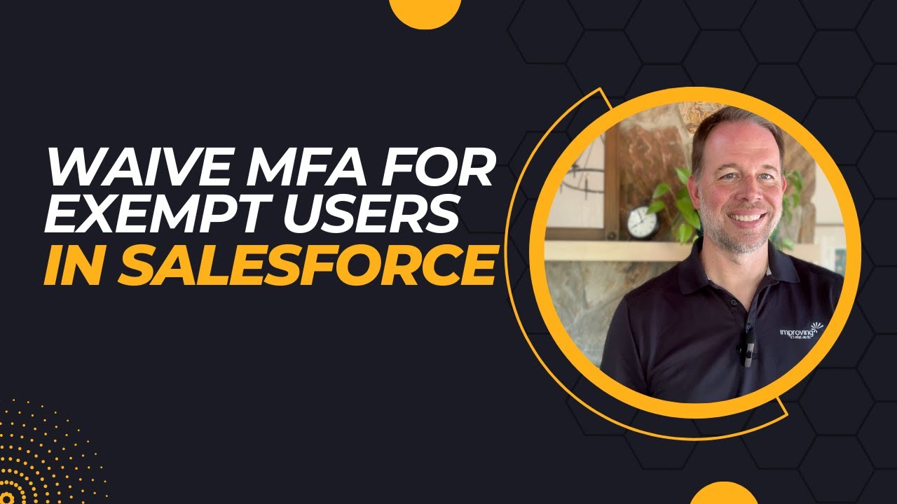 aspprogrammer's tweet card. Waive Multi-Factor Authentication (MFA) for Exempt Users in Salesfo...
