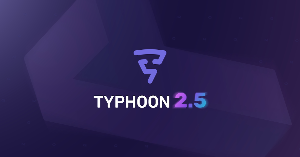 opentyphoon's tweet card. Smarter agents, smoother conversations, unmatched efficiency, and open-source freedom for every scale from edge devices to enterprise systems.