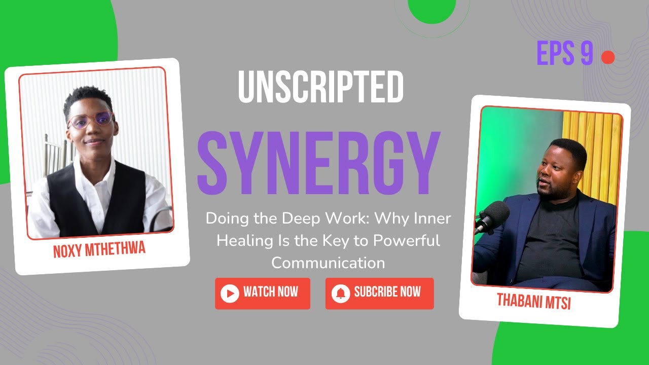 UnscriptedSyner's tweet card. Doing the Deep Work: Why Inner Healing Is the Key to Powerful...
