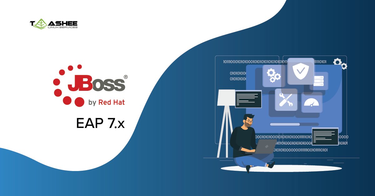 TaasheeServices's tweet card. Optimize your middleware performance with JBoss EAP 7.x Implementation. Learn how to manage multiple instances in the managed domain mode - read our guide now!
