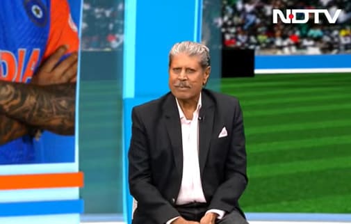 NDTVSportsHindi's tweet card. Kapil Dev on Sahibzada Farhan and Haris Rauf: कपिल देव ने एनडीटीवी से बात करते हुए सूर्यकुमार यादव के पहलगाम पीड़ितों का समर्थन करने और जीत उनको डेडिकेट करने पर कहा कि यह पूरी भारतीय टीम की सोच होगी.