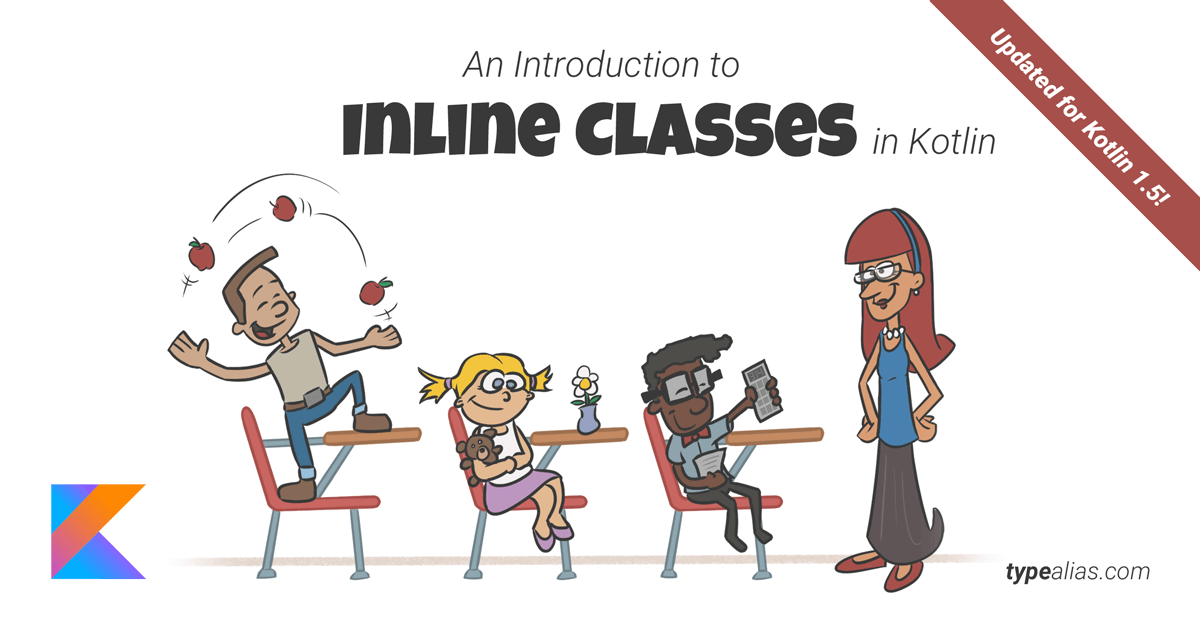 djleeds's tweet card. An introduction to Kotlin's inline value classes, which can give you strong types for simple values - without sacrificing performance.