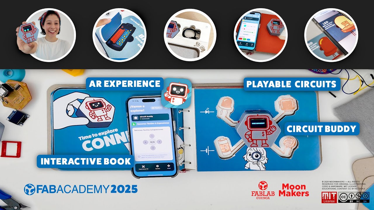 HacedoresCom's tweet card. Learning to Make Almost Anything at Fab Academy 🤖🚀 Final Project -...