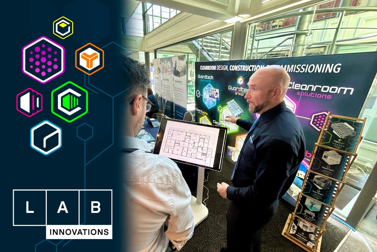 GuardtechClean's tweet card. Suffolk-based controlled environment construction specialists ready to wow crowds at the NEC with ground-breaking new ranges THE GUARDTECH GROUP are preparing to deliver a memorable two days of...