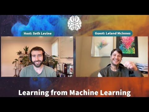 NLP_nerd's tweet card. Leland McInnes: UMAP, HDBSCAN & the Geometry of Data | Learning from...