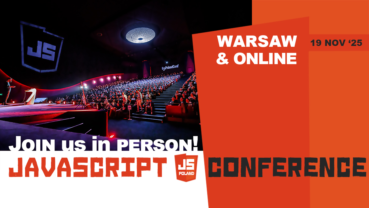 useAlokai's tweet card. International JavaScript Conference. 1 day, 1 track, 25 speakers, 1000+ developers. The world’s best JavaScript experts inspire you to bring your JavaScript projects to the next level. You will meet...
