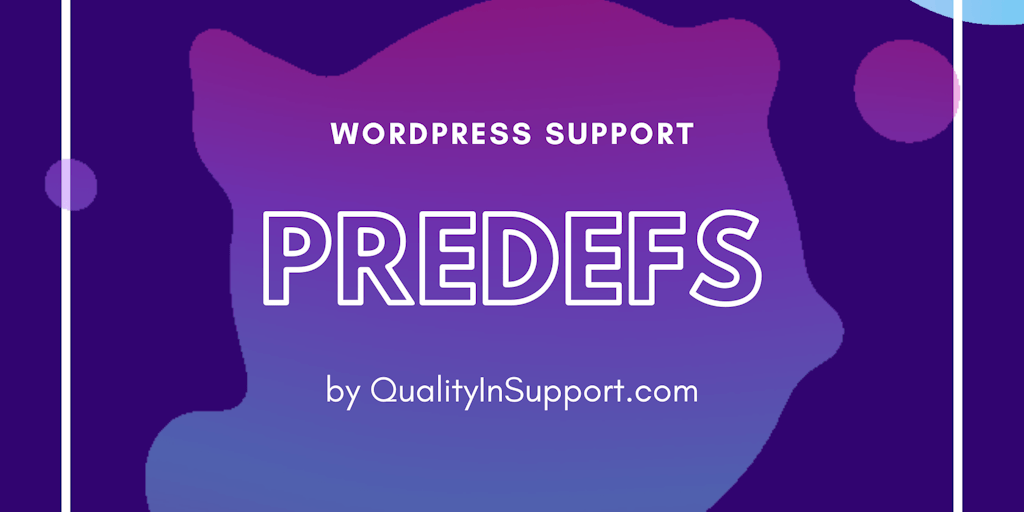 motherofcode's tweet card. With these pre-defined replies, you can reply to your users quickly and efficiently. Created by a Customer Support expert, especially crafted for WordPress developers.