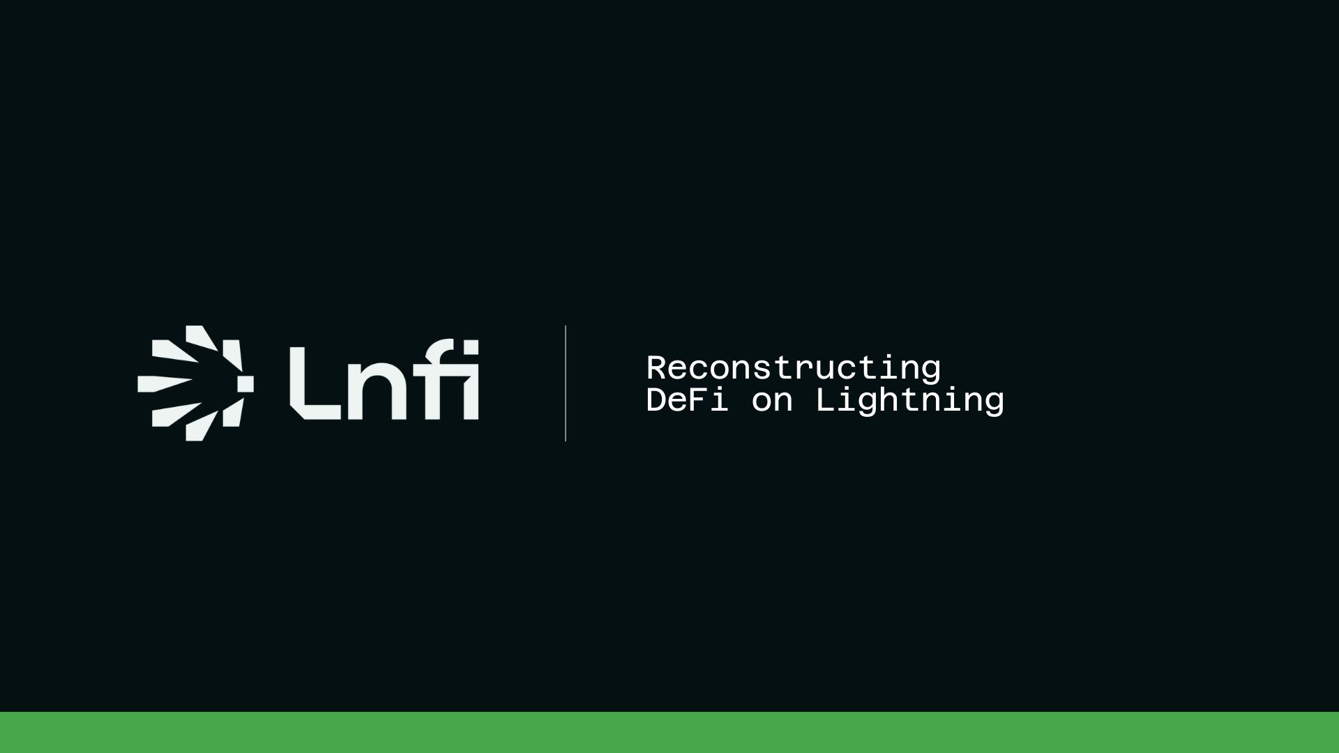 BbobbMokai's tweet card. Lnfi Network unlocks multi-asset DeFi on the Lightning Network through next-generation financial infrastructure, enabling users to trade, earn, and manage Bitcoin, Taproot Assets, and RGB assets via...