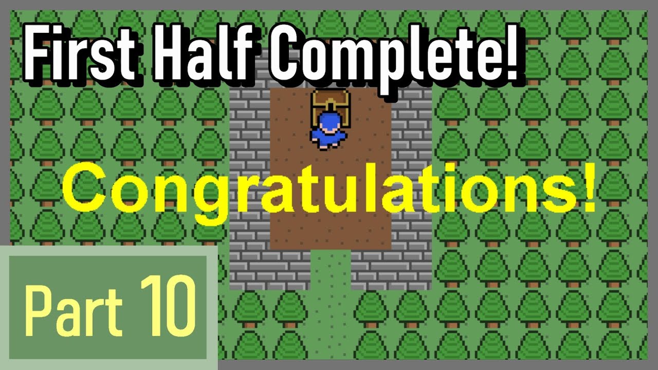 RyiSnow2017's tweet card. The First Game Done (UI) - How to Make a 2D Game in Java #10