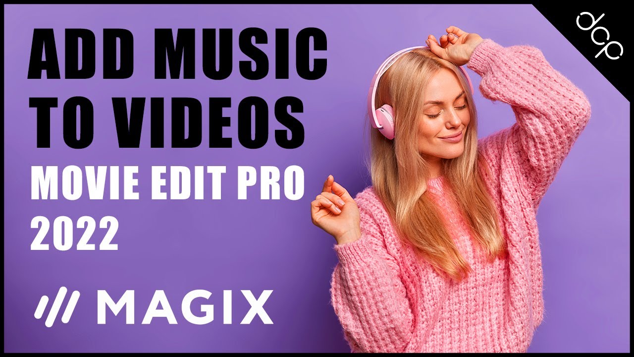 dcpwebdesigners's tweet card. Add Music to Video Content - Movie Edit Pro 2022 Tutorial