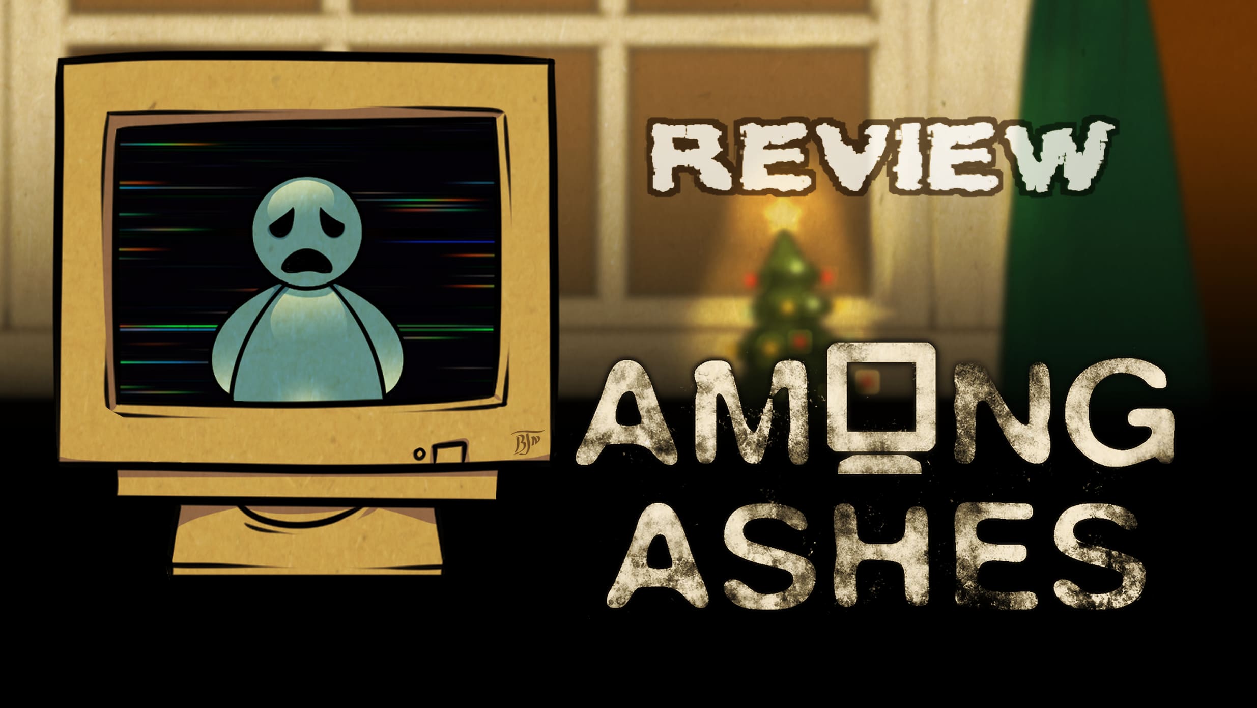 AlberGame's tweet card. Rompecabezas y ambientación retro componen Among Ashes, un recomendable videojuego español de terror con estética low poly - Análisis PS5