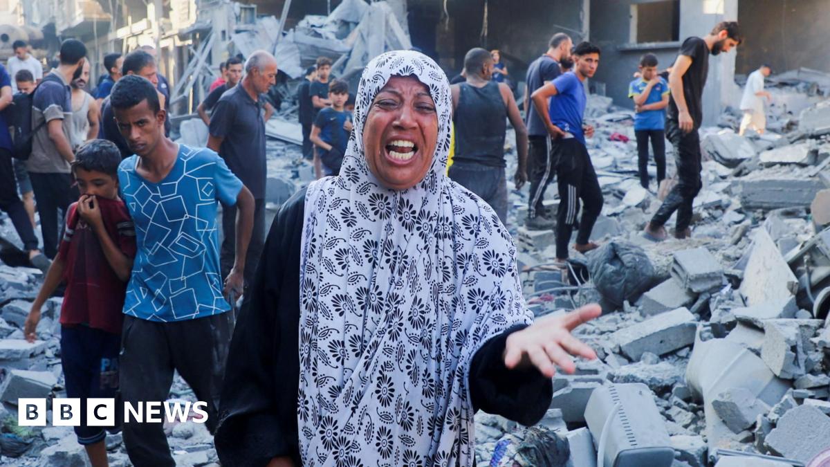 BBCBreaking's tweet card. The panel finds that four of the five genocidal acts defined under international law have been carried out against Palestinians during the war.
