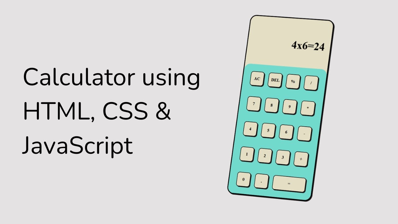 CodingMangeshYT's tweet card. 🚀 Create a Calculator App with HTML, CSS, and JavaScript (From...