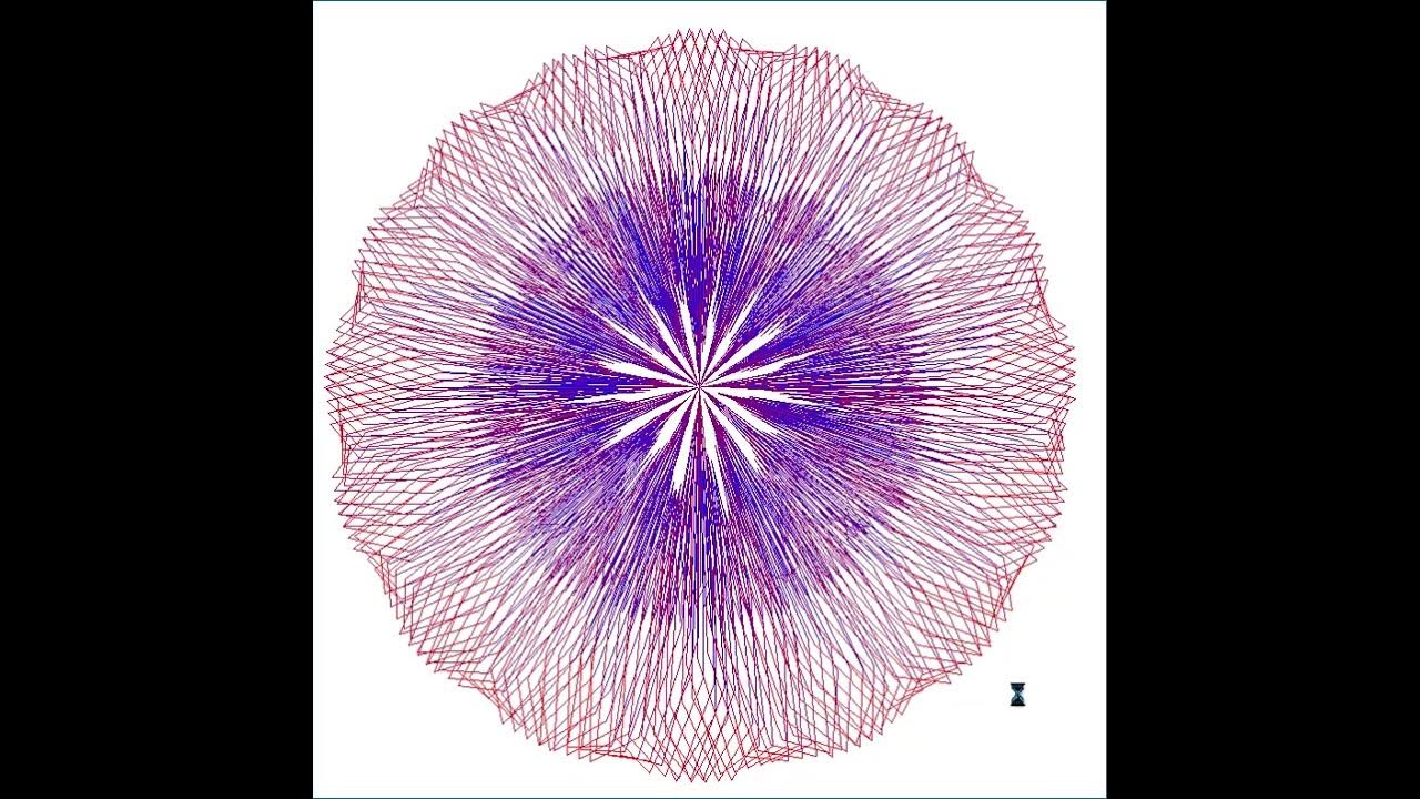 CosmicPatterns's tweet card. SATURN SPIRAL: A VISUAL REPRESENTATION OF SATURN’S ACTUAL MOVEMENT...
