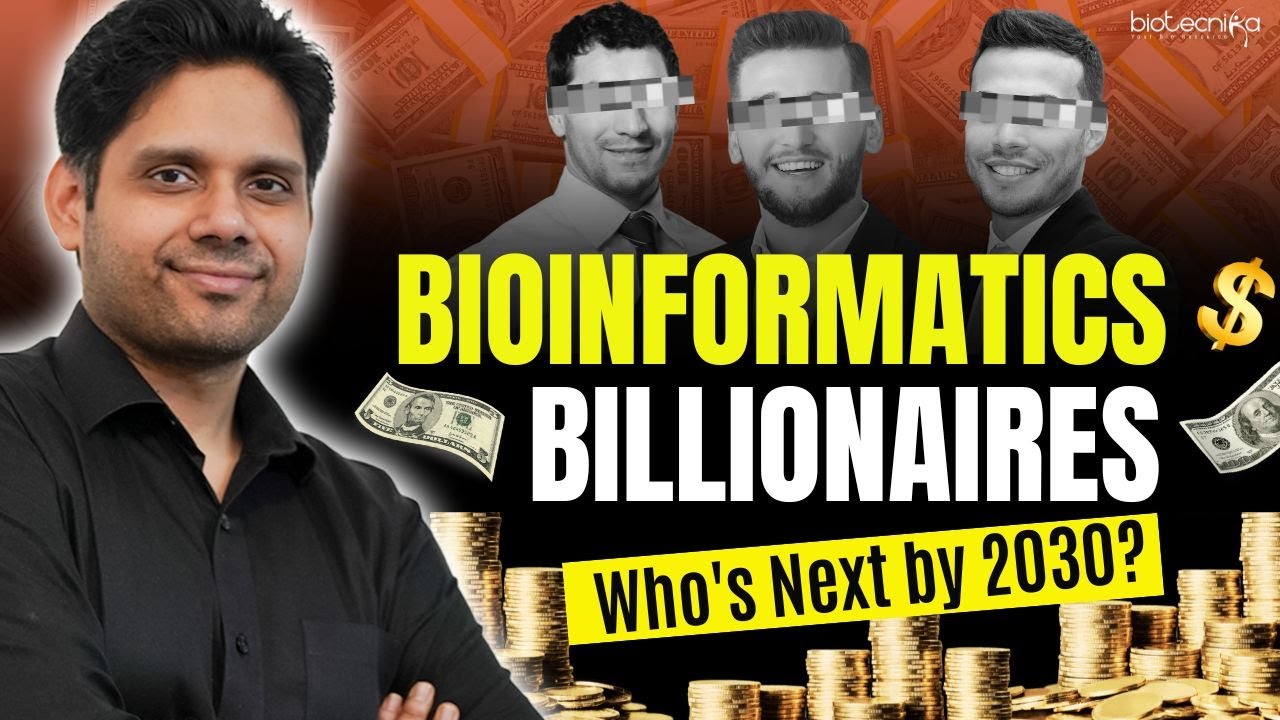 biotecnika's tweet card. Bioinformatics Billionaire - You Can Be One In Next 10 Years!...