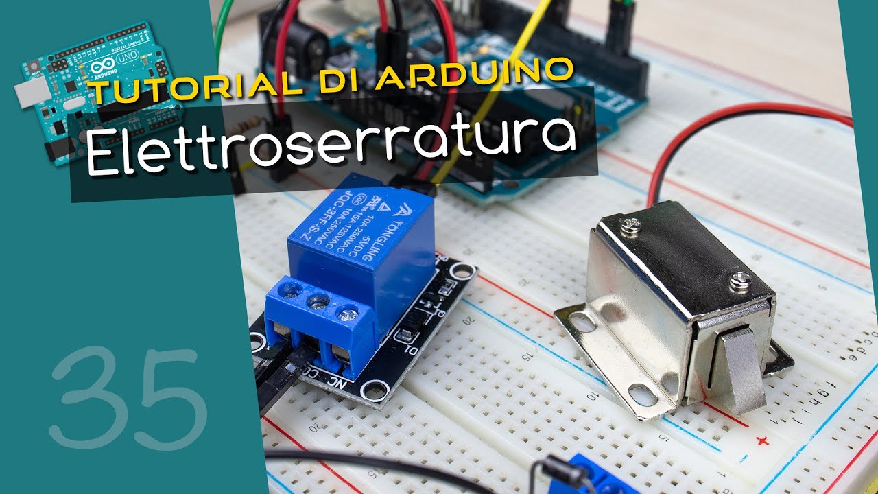 TechMakerIT's tweet card. Tutorial Arduino ITA 35: elettroserratura