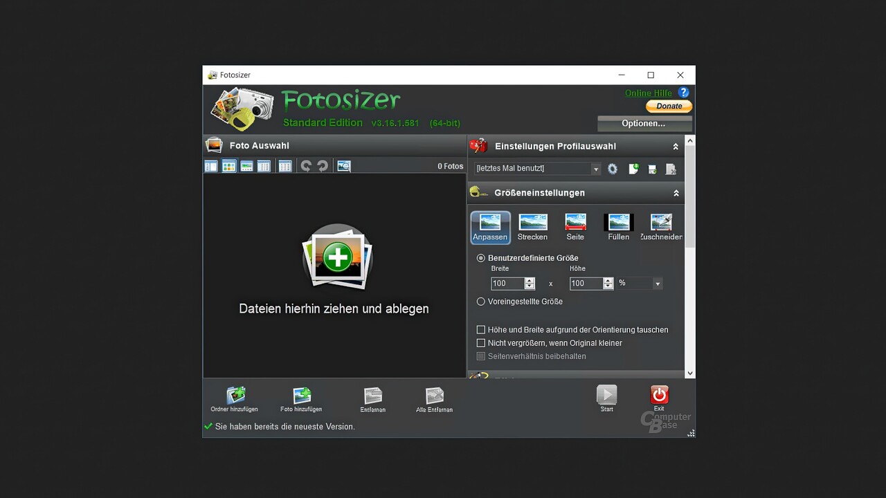 ComputerBase's tweet card. Fotosizer 3.20.0.590 bringt neben den üblichen Fehlerbereinigungen auch kleine, aber ebenso nützliche Neuerungen mit sich.