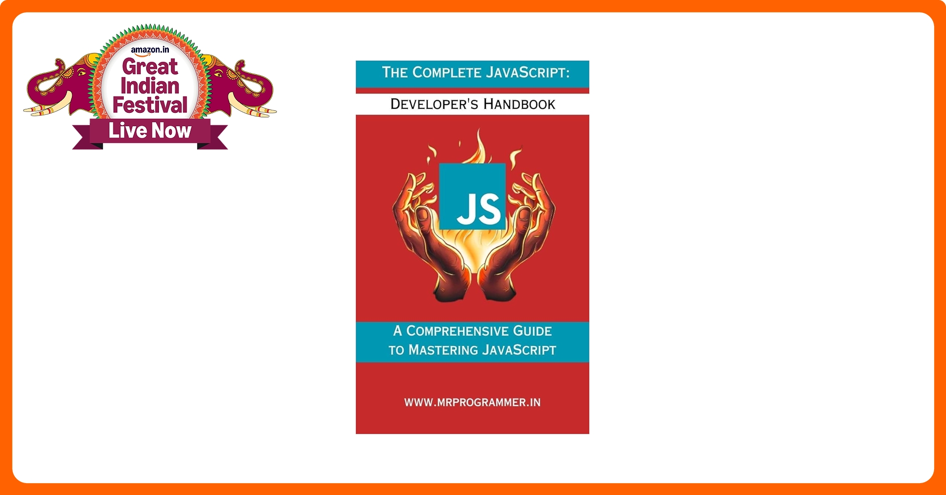 MrProgrammer21's tweet card. "The Complete JavaScript: Developer's Handbook" is an exceptional guide that presents a concise and comprehensive introduction to JavaScript, ensuring accessibility for readers with no prior knowle...
