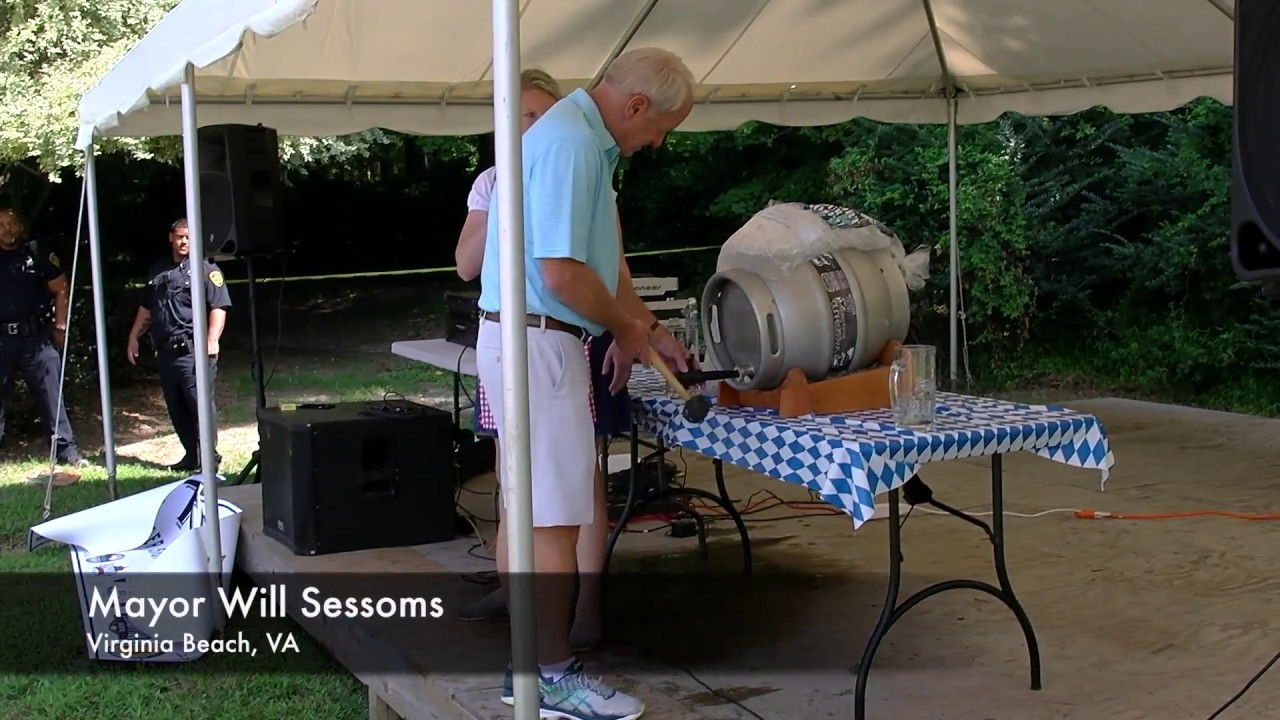 KitchenAmbush's tweet card. Wasserhund's Oktoberfest Eastern Virginia Mayor Will Sessom's