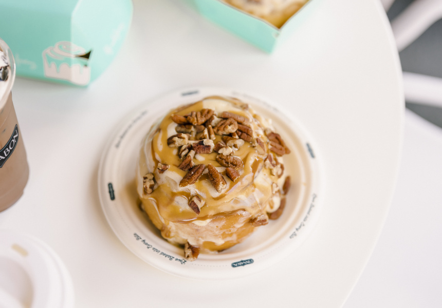 broadsheet_per's tweet card. The cinnamon scrolls covered in “frosting” (as the Americans call it) are coming to Joondalup and then expanding to around 20 locations across the state.