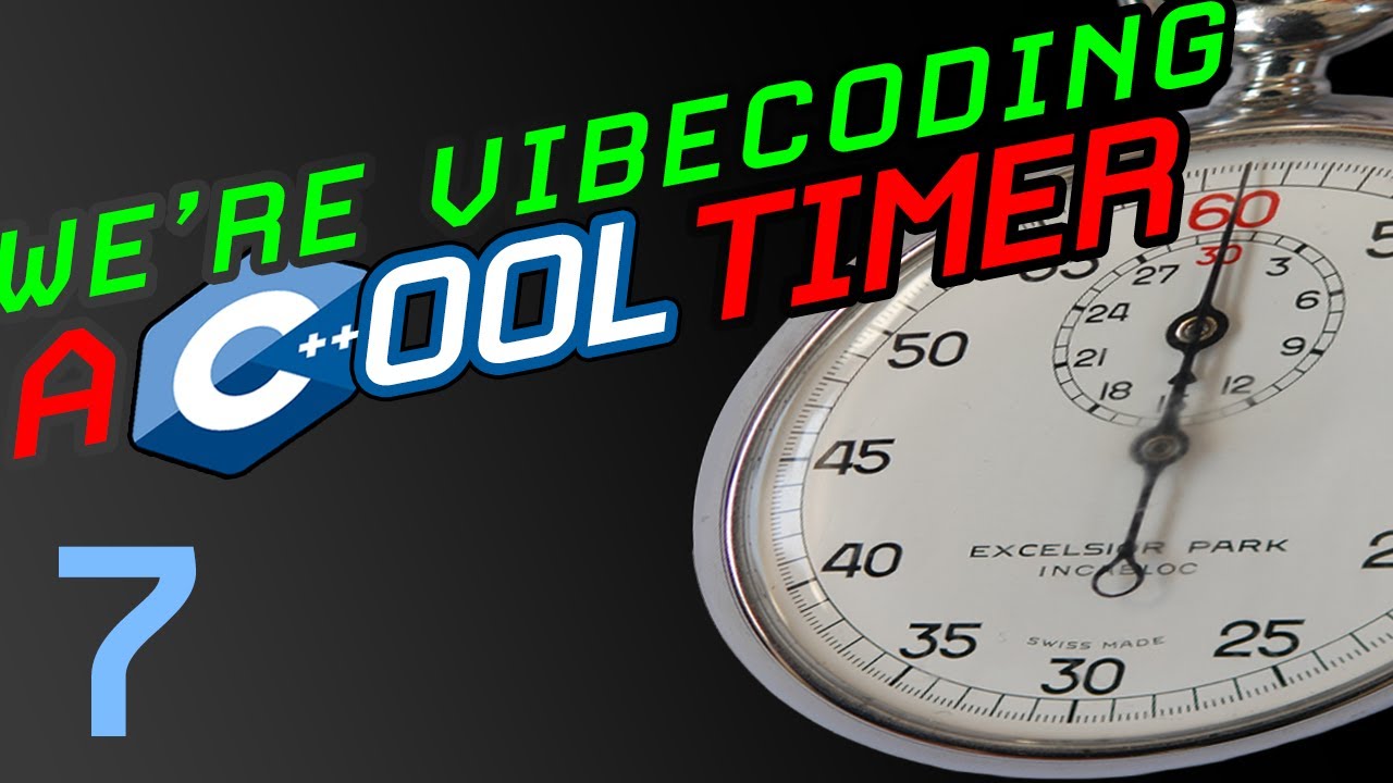 codeManS_'s tweet card. Research & Development Using C++ | The Timer Tracker | Session 7