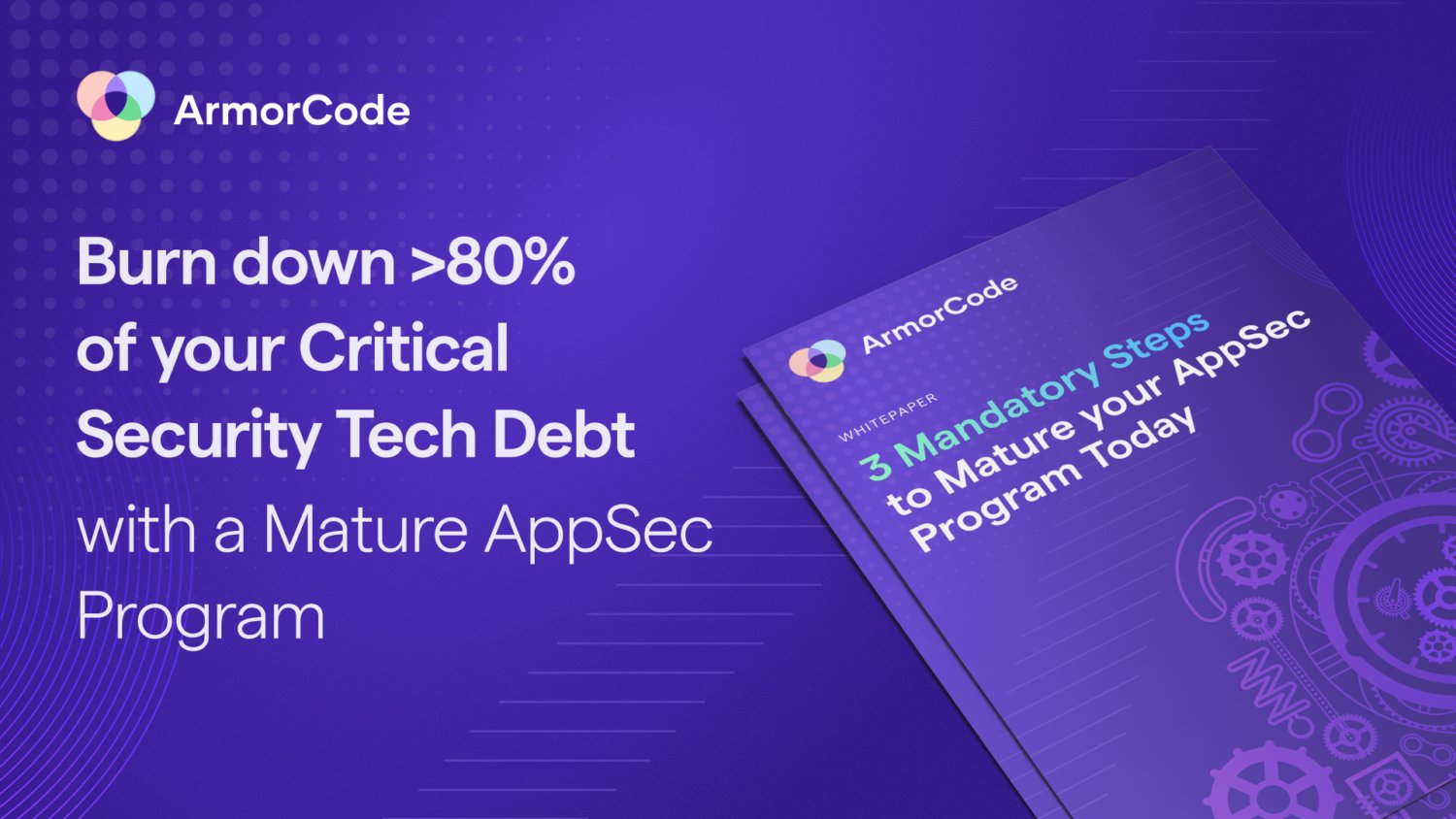 code_armor's tweet card. Reveal a proven approach to slashing >80% of your critical application security tech debt with a mature and high-impact AppSec program.